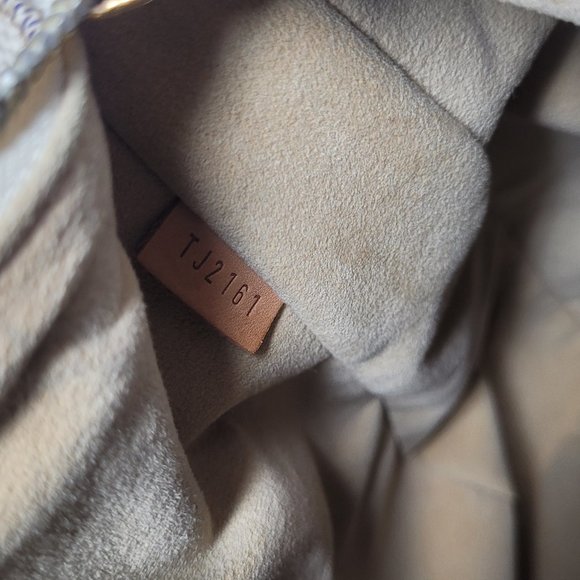 LOUIS VUITTON Damier Azur Canvas Evora MM Tote Bag - Picture 14 of 14